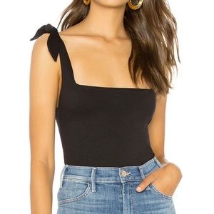 SALE Free People Tie Shoulder Bodysuit